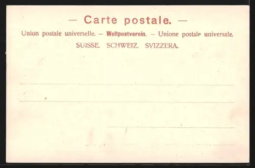 AK St. Gallen, Mühlenthal, Panorama mit Kirche