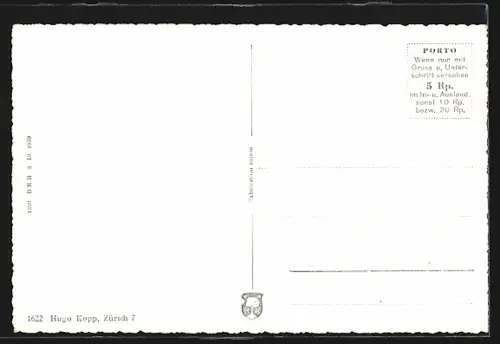 AK Brugg /Aarg., Totalansicht aus der Vogelschau