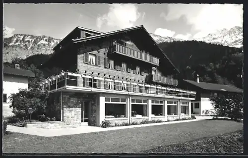 AK Leissigen am Thunersee, Ferienheim der Pilgermission St. Chrischona Meielisalp