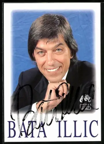 AK Musiker Bata Illic mit Autograph