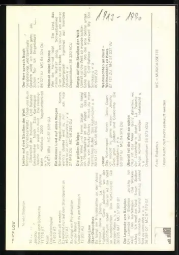 AK Musiker Bruce Low im Smoking, Autograph