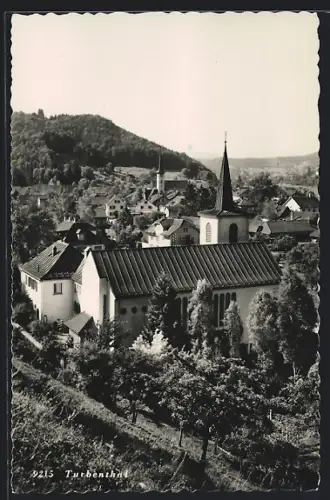 AK Turbenthal, Totalansicht von einem Hang aus