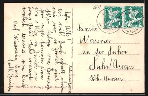 AK Latsch im Albulatal, Totalansicht