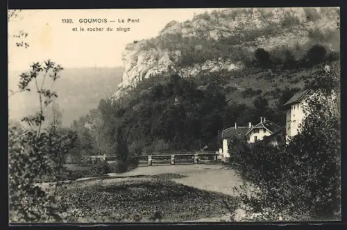 AK Goumois, Le Pont et le rocher du singe