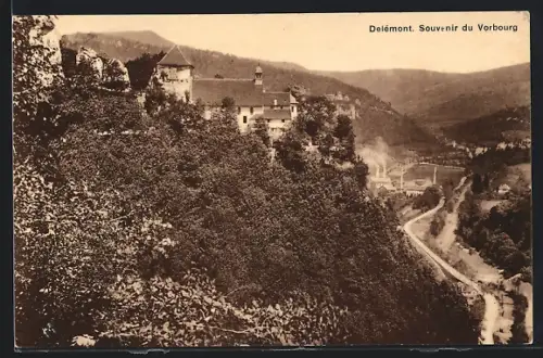 AK Délémont, Souvenir du Vorbourg