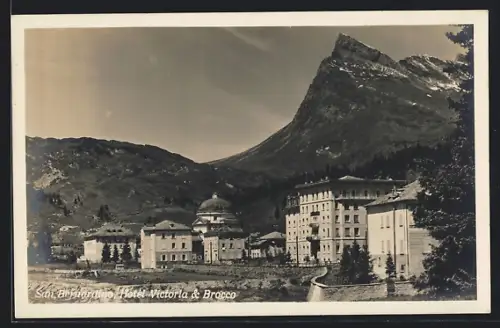 AK San Bernardino, Hotel Victoria & Brocco