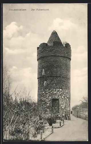 AK Treuenbrietzen, Partie am Pulverturm