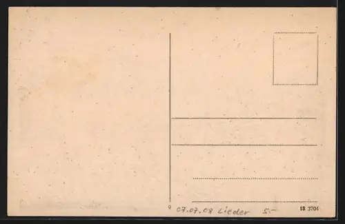 AK Donauwörth, Blick auf die heil. Kreuz- und Stadt-Pfarrkirche