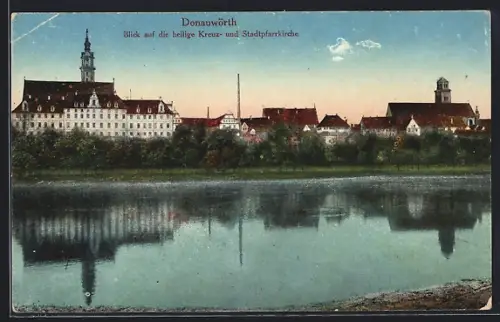 AK Donauwörth, Heilige Kreuz- und Stadtpfarrkirche