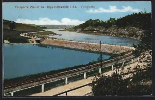 AK Dippoldiswalde i. Sa., Talsperre Malter, Vorsperre