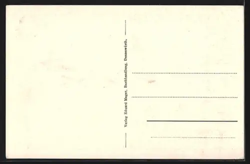 AK Donauwörth, Partie an der Wörnitz