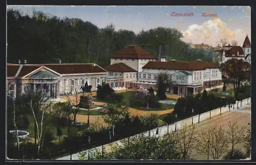 AK Cannstatt, Kursaal mit Anlagen