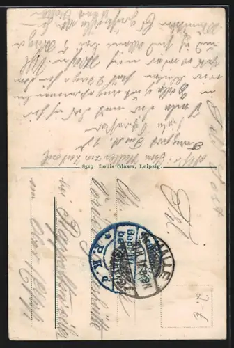 AK Halle a. S., Moritzburg, Ruine Giebichenstein