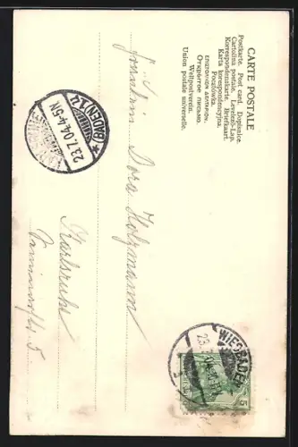 AK Wiesbaden, Griechische Kapelle