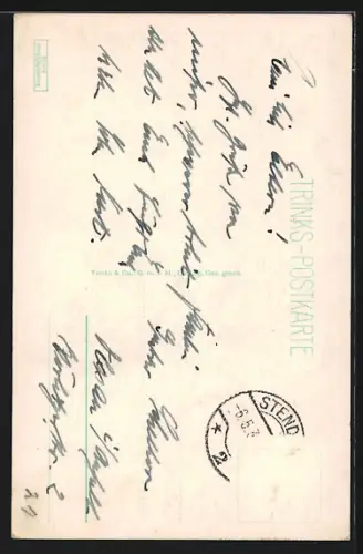 AK Stendal, Roland mit Strasse