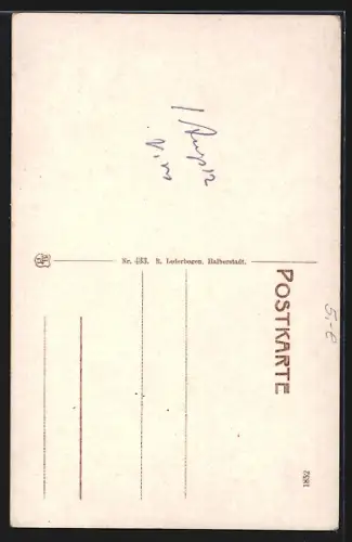 AK Eckerloch /Harz, Partie am Eckerloch mit Brücke