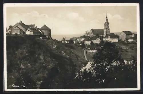 AK Dohna / Sa., Gesamtansicht