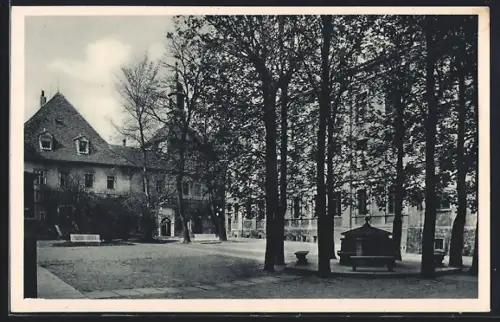 AK Meissen, Blick auf die Fürsten- u. Landesschule