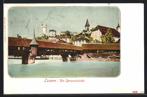 AK Luzern, Die Spreuerbrücke