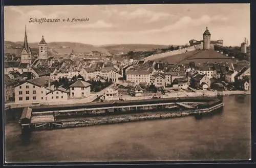 AK Schaffhausen, Totalansicht