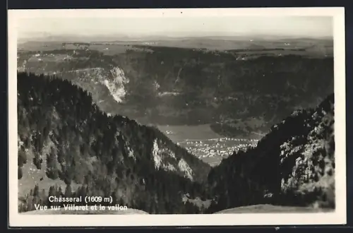 AK Villeret, Chasseral sur Villeret et le vallon