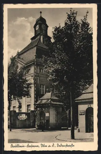 AK Ulm a. D., Artillerie-Kaserne in der Sedanstrasse