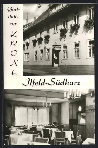 AK Ilfeld /Südharz, Gaststätte zur Krone