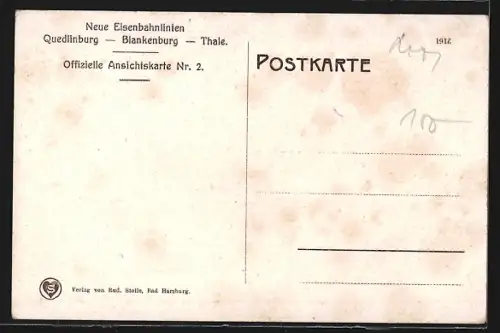 AK Quedlinburg, Rathaus, Ritter