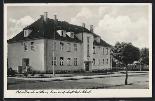 AK Bleicherode a. Harz, Landwirtschaftliche Schule