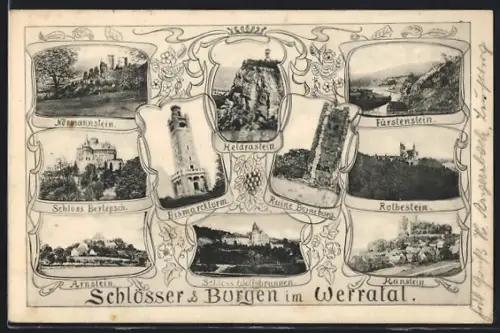 AK Heldra, Schlösser und Burgen im Werratal