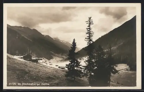 AK Davos, Panorama vom Dischmatal