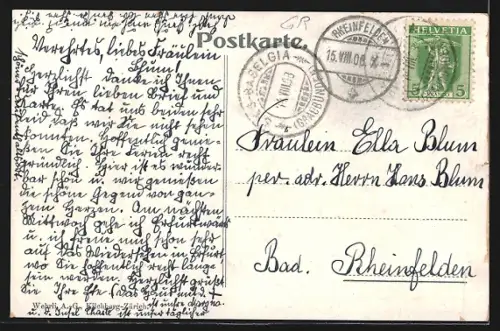 AK Sils-Baseglia, Teilansicht mit Silsersee