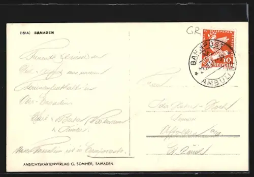 AK Samaden, Generalansicht