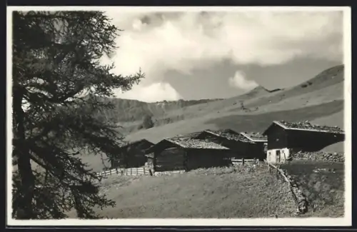 AK Laret, Blick auf die Schwarzseealp