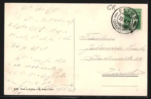 AK Waldhaus Flims, Waldpartie am Caumasee