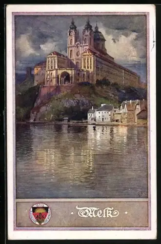 AK Deutscher Schulverein Nr. 163: Melk, Schloss