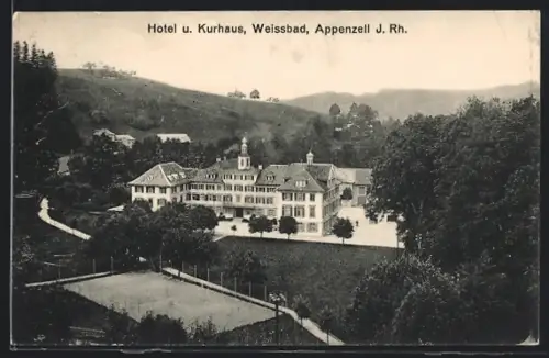 AK Weissbad /Appenzell, Hotel und Kurhaus Weissbad