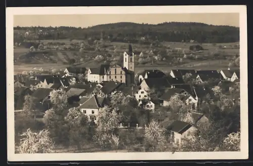 AK Kloten, Ortspartie mit Kirche