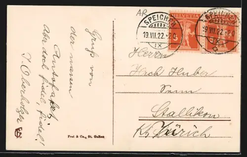 AK Speicher, Teilansicht mit Säntiskette