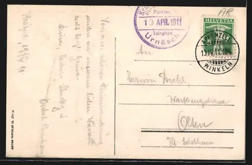 AK Urnäsch, Alpenkurhaus Krätzerli mit Säntis