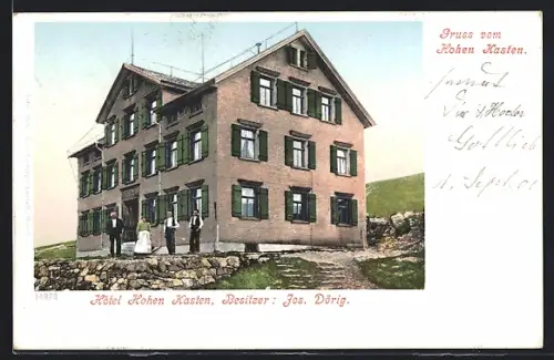 AK Appenzell, Hotel Hohen Kasten