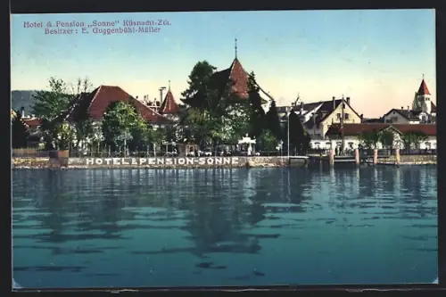 AK Küsnacht, Hotel und Pension Sonne am Zürichsee