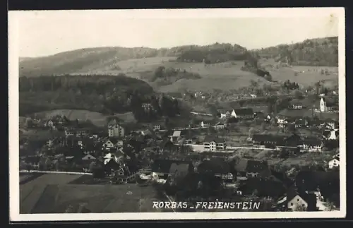 AK Rorbas-Freienstein, Teilansicht mit Kapelle