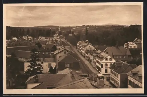 AK Bad Soden a. T., Teilansicht vom Grand Hotel aus gesehen