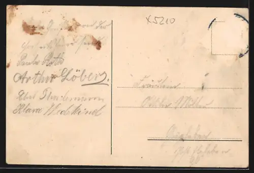 AK Arnstadt i. Thür., Promenadenkonzert vor dem Kurhause