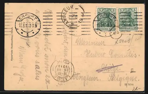 AK Erfurt, Richard Breslau-Denkmal