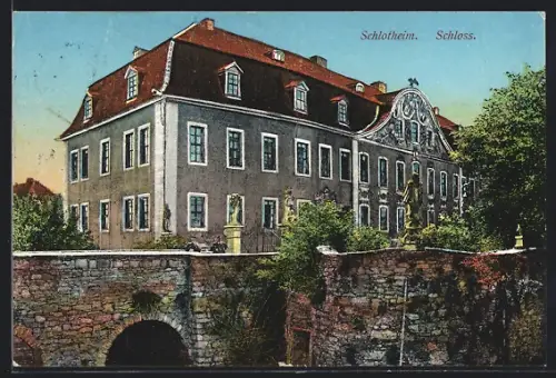 AK Schlotheim, Blick auf das Schloss