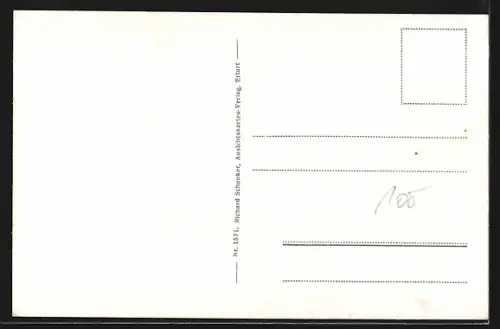 AK Ilmenau i. Thür., Blick in die Lindenstrasse