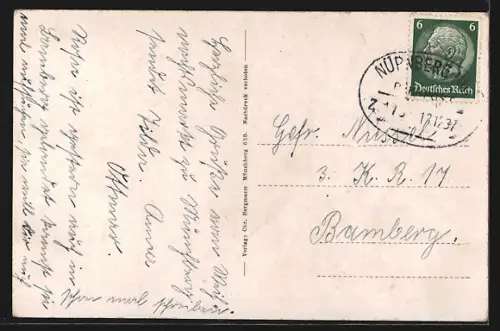 AK Münchberg, Blick von Süden