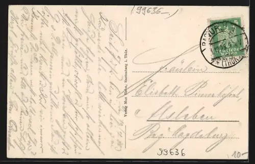 AK Rastenberg /Thür., An der alten Stadtmauer